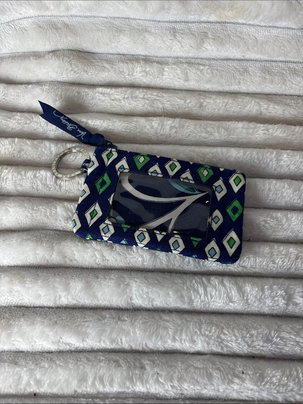 Vera Bradley Keychain Cardholder EUC
